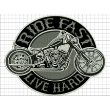 Nášivka Ride fast
