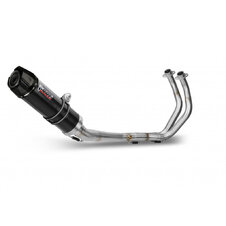 Výfuk kompletný 2x1 MIVV GP Y.045.LXBC Black with carbon cap