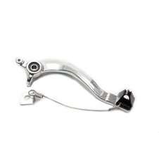 Brzdový pedál MOTION STUFF 83P-0821002 strieborné telo, čierna oceľová pevná koncovka Oceľový pevný hrot