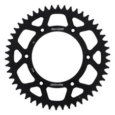 Hliníková reťazová rozeta SUPERSPROX RAL-8000:50-BLK čierna 50T, 520