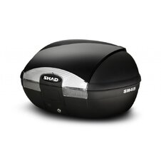 Topcase - s farebným krytom SHAD SH45 Metalická  čierna