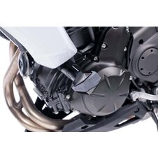 Posuvníky rámu PUIG R12 6054N čierny s šedou gumou