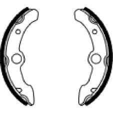 Brzdové čeľuste FERODO 225129224