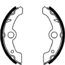 Brzdové čeľuste FERODO 225129228