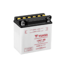 Conventional 12V battery NO ACID YUASA 12N7-4B