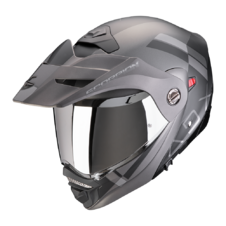 Scorpion prilba ADX-2 - Galane / Matt Black-Silver