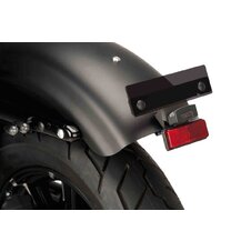 Nastaviteľný držiak ŠPZ PUIG 6993N čierna