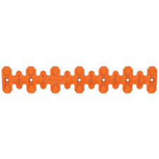 Ochrana výfukového potrubia POLISPORT ARMADILLO 8483800002 dlhé oranžová