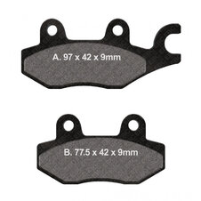 Brzdové obloženie EBC SFA197HH