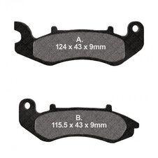 Brzdové obloženie EBC FA707