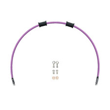 Hadica spojky Venhill POWERHOSEPLUS KAW-11010CS-PU (1 hadica v sade) Purple hoses, stainless fittings