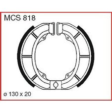 Brzdové čeľuste LUCAS MCS 818