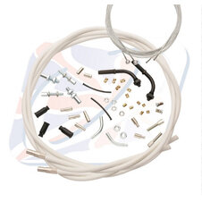 Univerzálne plynové  lanko Venhill U01-4-888/A-WT Pre 888 biela