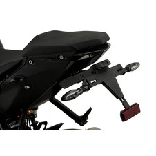 Nastaviteľný držiak ŠPZ PUIG 20449N čierna