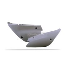 Bočné číslové tabuľky POLISPORT 8600500003 (pár) biela