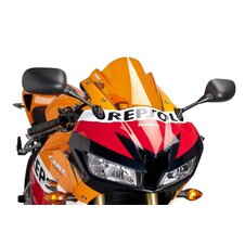 Plexi štít PUIG RACING 6478T oranžová