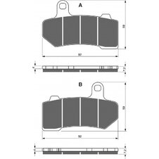 Brzdové obloženie GOLDFREN 271 AD