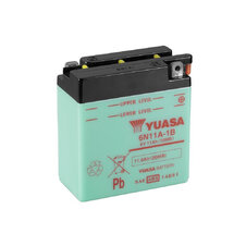 Conventional 6V battery NO ACID YUASA 6N11A-1B