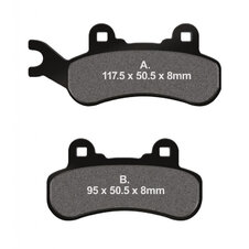 Brzdové obloženie EBC FA683R