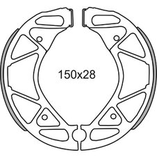 Brzdové čeľuste FERODO 225129258