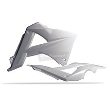 Spojler chladiča POLISPORT 8413300008 (pár) biela