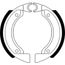 Brzdové čeľuste FERODO 225129231