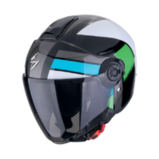 Scorpion prilba EXO-CITY II - Blur / Blue-Green