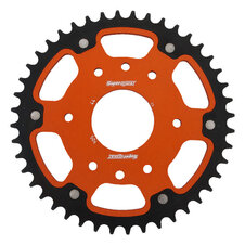 Reťazová rozeta SUPERSPROX STEALTH RST-905:44-ORG oranžová 44T, 520