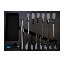 Sada plochých a krížových skrutkovačov LV8 EUT-FK-C2