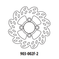 Brzdový kotúč GOLDFREN 903-002F-2 predné 180,5 mm