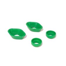 Sada elastomeru FlexFix X-TRIG 50400021 mäkké zelená