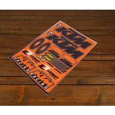 Set nálepiek A3 - KTM 6