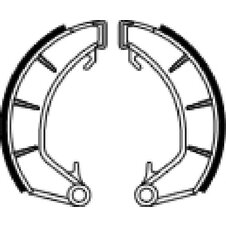 Brzdové čeľuste FERODO 225129217