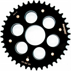 Rear sprocket STEALTH with alloy disc SUPERSPROX STEALTH with alloy disc RSA-737_530:40-BLK čierna 40T, 520