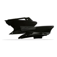 Bočné číslové tabuľky POLISPORT 8603000002 (pár) čierna