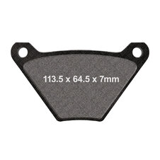 Brzdové obloženie EBC FA024/2V