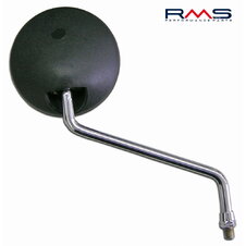 Zpätné zrkadlo RMS 122770570 pravý čierna s chrómovanou nožičkou