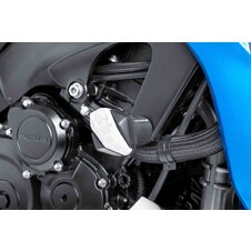 Náhradná gumová koncovka protektoru PUIG R12 6378B biela