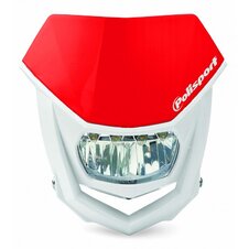 Maska so svetlom POLISPORT HALO LED 8667100006 červená CR04