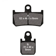 Brzdové obloženie EBC GPFAX442/4HH