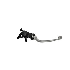 Adjustable folding lever ACCOSSATO aluminium, master cylinder strieborná