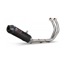 Výfuk kompletný 2x1 MIVV OVAL Y.058.L3C Karbónové / karbónové viečko