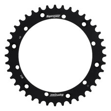 Hliníková reťazová rozeta SUPERSPROX RAL-853:40-BLK čierna 40T, 520