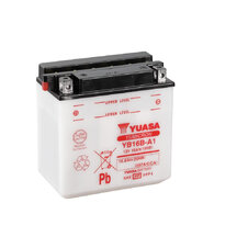 Yumicron battery with acid YUASA YB16B-A1