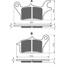 Brzdové obloženie GOLDFREN 336 AD  STREET