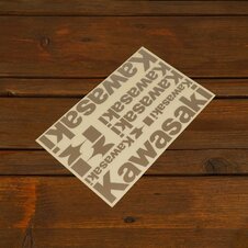 Set nálepiek - Kawasaki 3