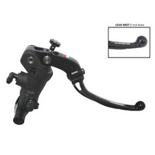 Radial brake master cylinder ACCOSSATO 19 x 19 with folding lever,black