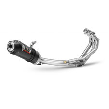 Výfuk kompletné 3x1 MIVV OVAL Y.054.L3C Karbónové / karbónové viečko