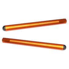 Clip-ons ACCOSSATO aluminium, 280mm without caps, Orange