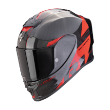 Scorpion prilba EXO-R1 EVO Carbon AIR - Rally / Black-Red